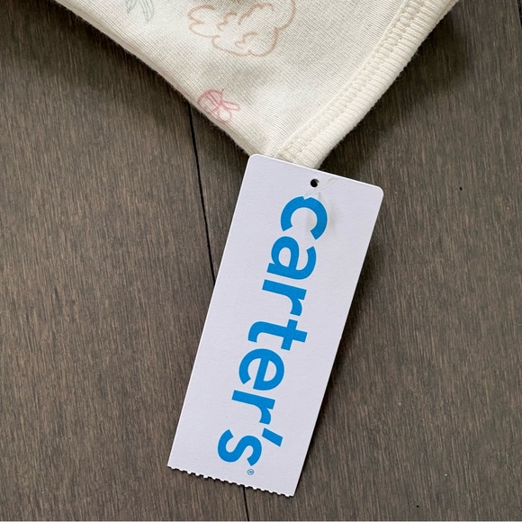 NWT Carter's Convertible Bunny Nightgown and Bonnet, 6M - Picture 4 of 11